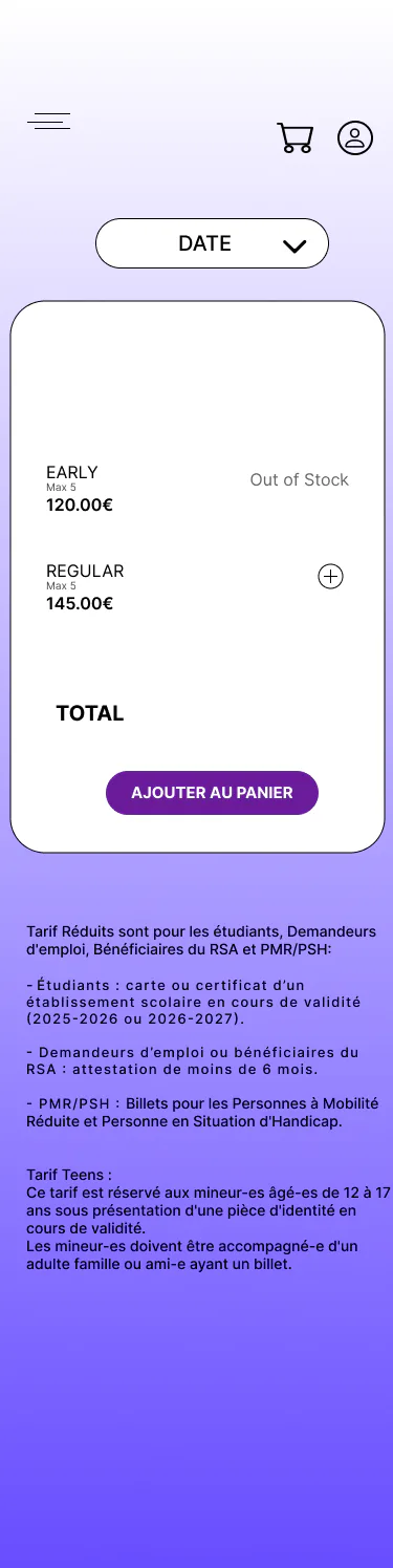 Pass 2 jours - wireframe J-Rock Soundwave Festival